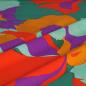 Preview: Leichte Baumwolle bunte grafische Flächen rot lila grün gelb